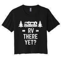 retro Camping RV There Yet Class A Motorhome Crop Top