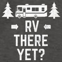 retro Camping RV There Yet Class A Motorhome Vector Backpack