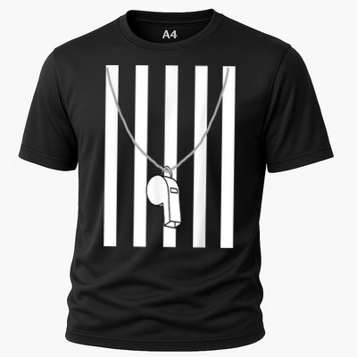 Referee Costume Ref Whistle Refereeing Linesman Umpire Performance Shirt