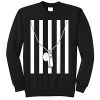 Referee Costume Ref Whistle Refereeing Linesman Umpire Sweatshirt