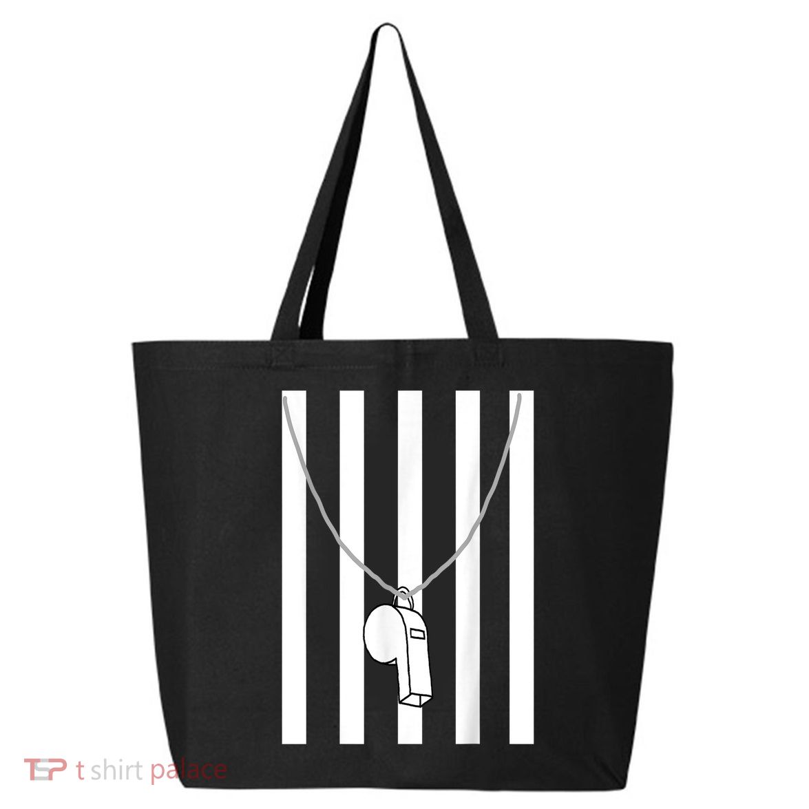 Referee Costume Ref Whistle Refereeing Linesman Umpire 25L Jumbo Tote