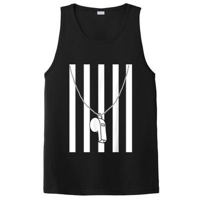 Referee Costume Ref Whistle Refereeing Linesman Umpire PosiCharge Competitor Tank