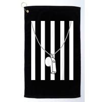 Referee Costume Ref Whistle Refereeing Linesman Umpire Golf Towel