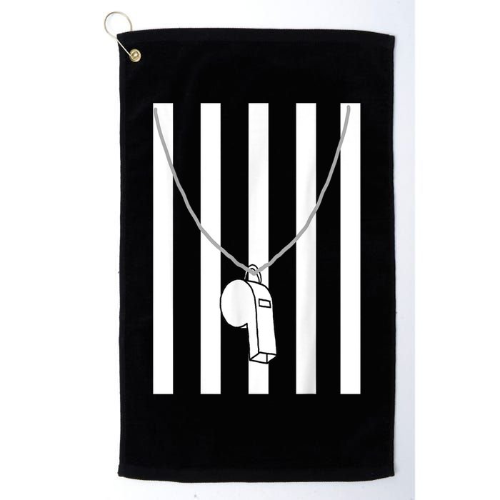 Referee Costume Ref Whistle Refereeing Linesman Umpire Golf Towel