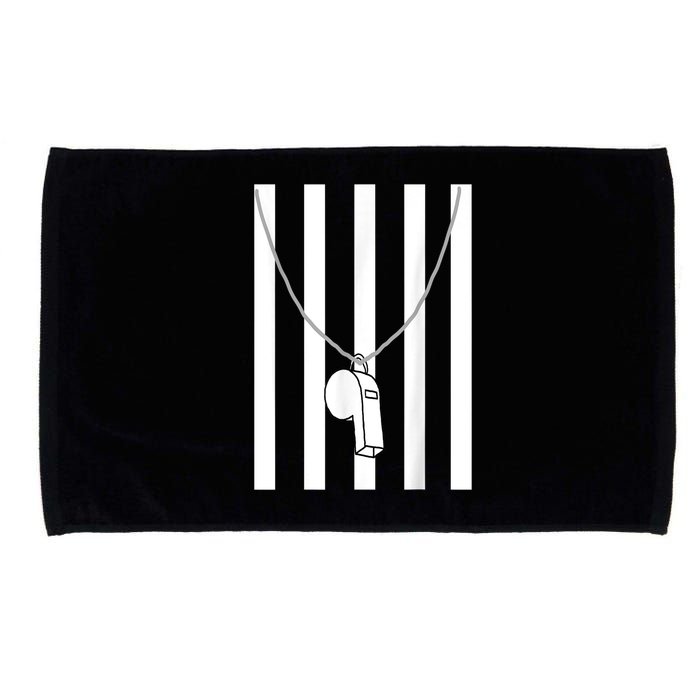 Referee Costume Ref Whistle Refereeing Linesman Umpire Microfiber Hand Towel