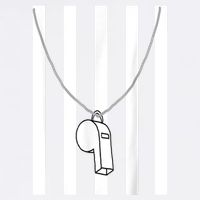 Referee Costume Ref Whistle Refereeing Linesman Umpire Garment-Dyed Sweatshirt