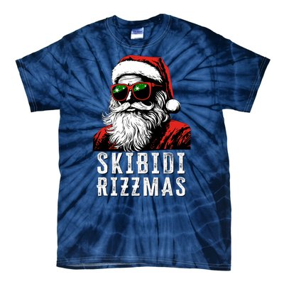 Rizzmas Christmas Rizz Santa Claus Charisma Tie-Dye T-Shirt