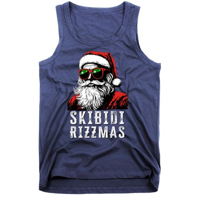 Rizzmas Christmas Rizz Santa Claus Charisma Tank Top