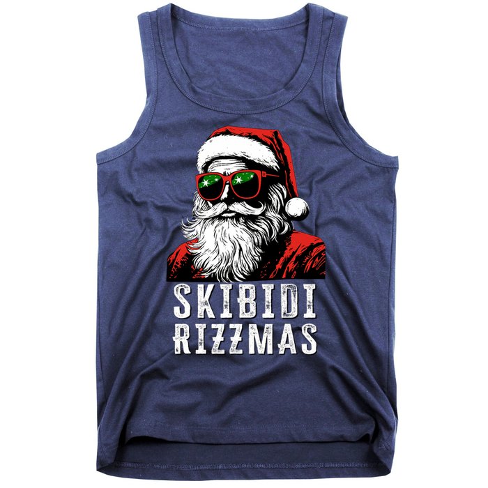 Rizzmas Christmas Rizz Santa Claus Charisma Tank Top