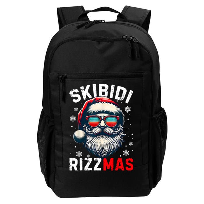 Rizzmas Christmas Rizz Santa Claus Charisma Xmas Daily Commute Backpack