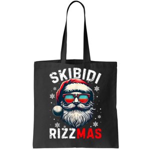 Rizzmas Christmas Rizz Santa Claus Charisma Xmas Tote Bag