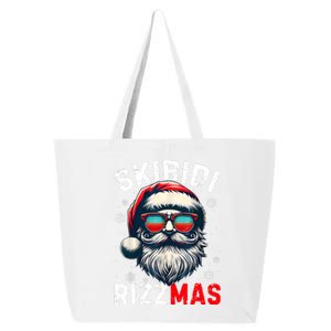 Rizzmas Christmas Rizz Santa Claus Charisma Xmas 25L Jumbo Tote