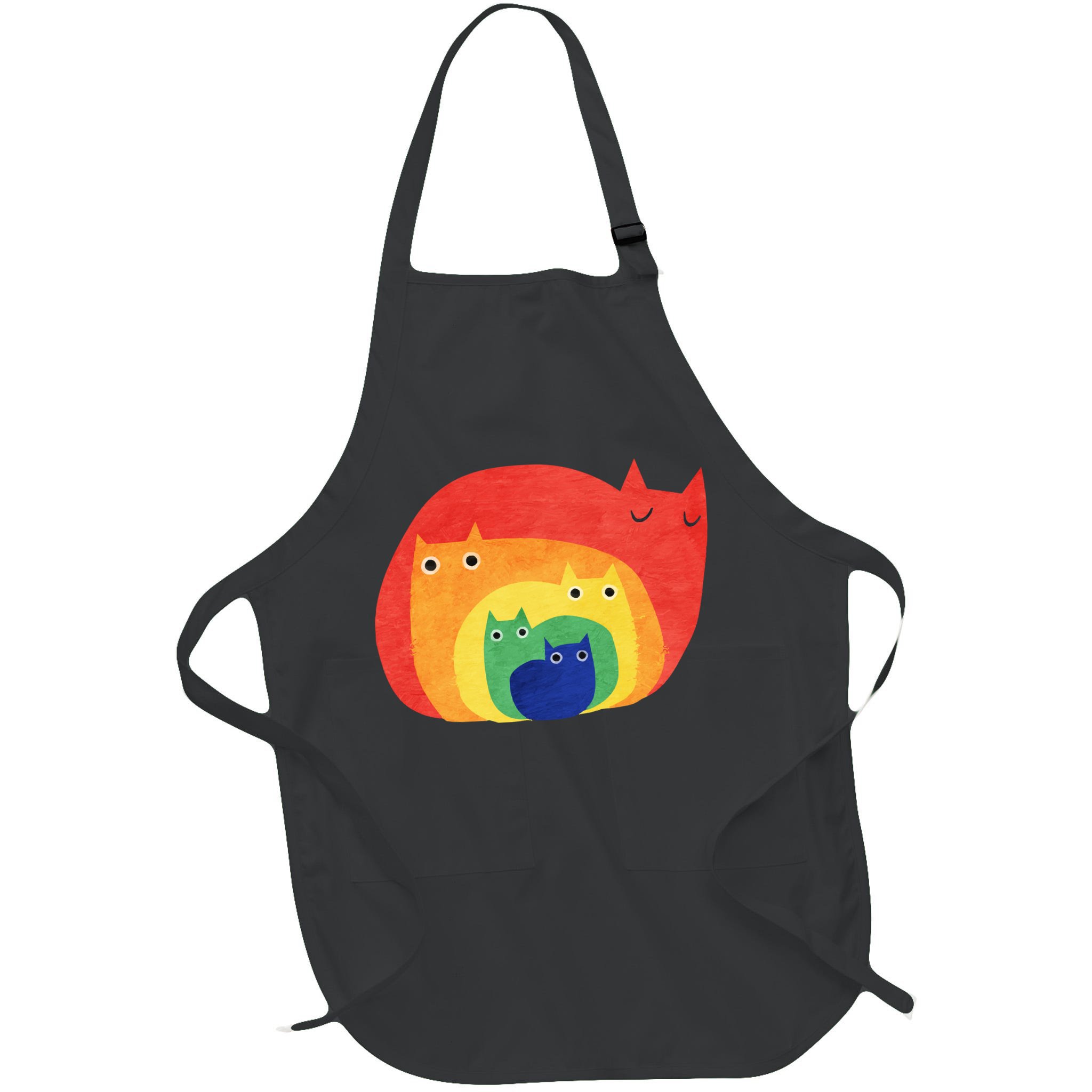 Rainbow Cats Apron