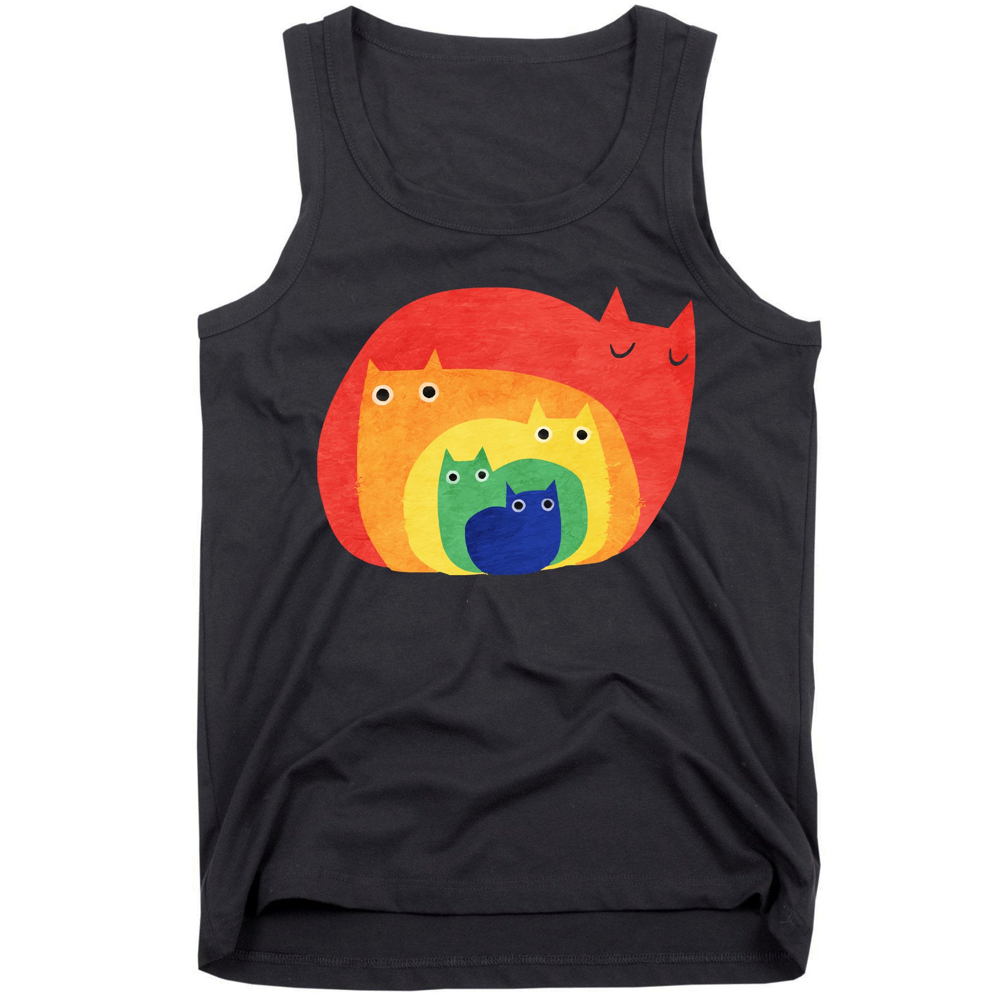Rainbow Cats Tank Top