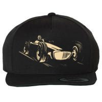 Race Car Racing Sports Auto Racer Vintage Cool Wool Snapback Cap