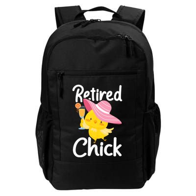 Retired Chick Retiree Retirement Pension Retiring Backpack