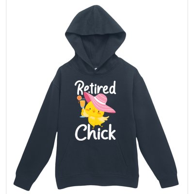 Retired Chick Retiree Retirement Pension Retiring Urban Pullover Hoodie