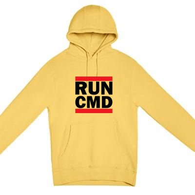 Run Cmd Premium Pullover Hoodie