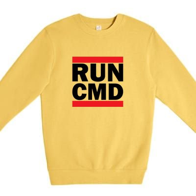 Run Cmd Premium Crewneck Sweatshirt