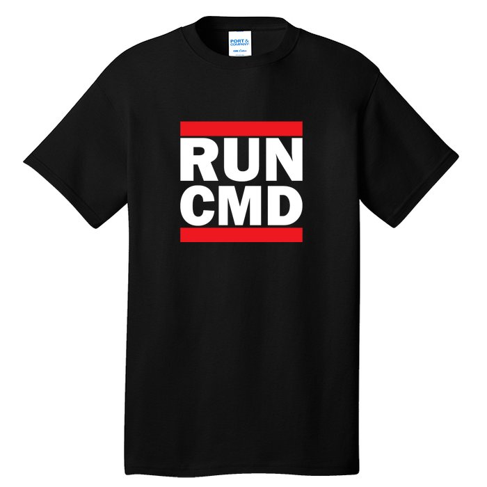 Run Cmd Tall T-Shirt