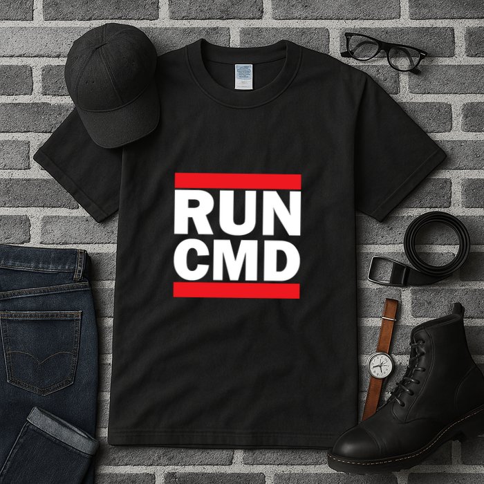 Run Cmd Tall T-Shirt