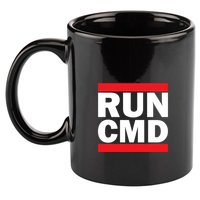 Run Cmd 11oz C Handle Ceramic Mug