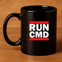 Run Cmd 11oz C Handle Ceramic Mug