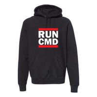 Run Cmd Premium Hoodie