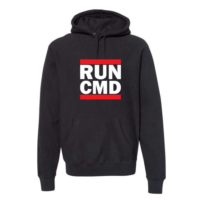 Run Cmd Premium Hoodie