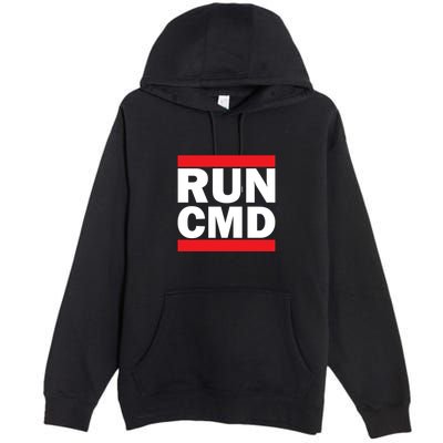 Run Cmd Premium Pullover Hoodie