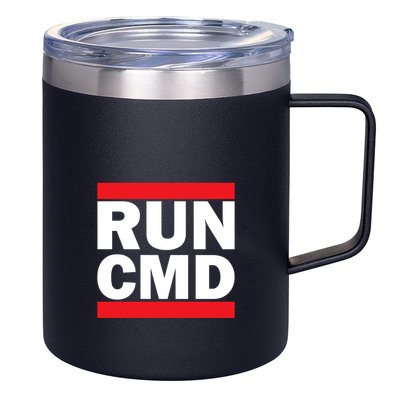 Run Cmd 12oz Stainless Steel Coffee Mug