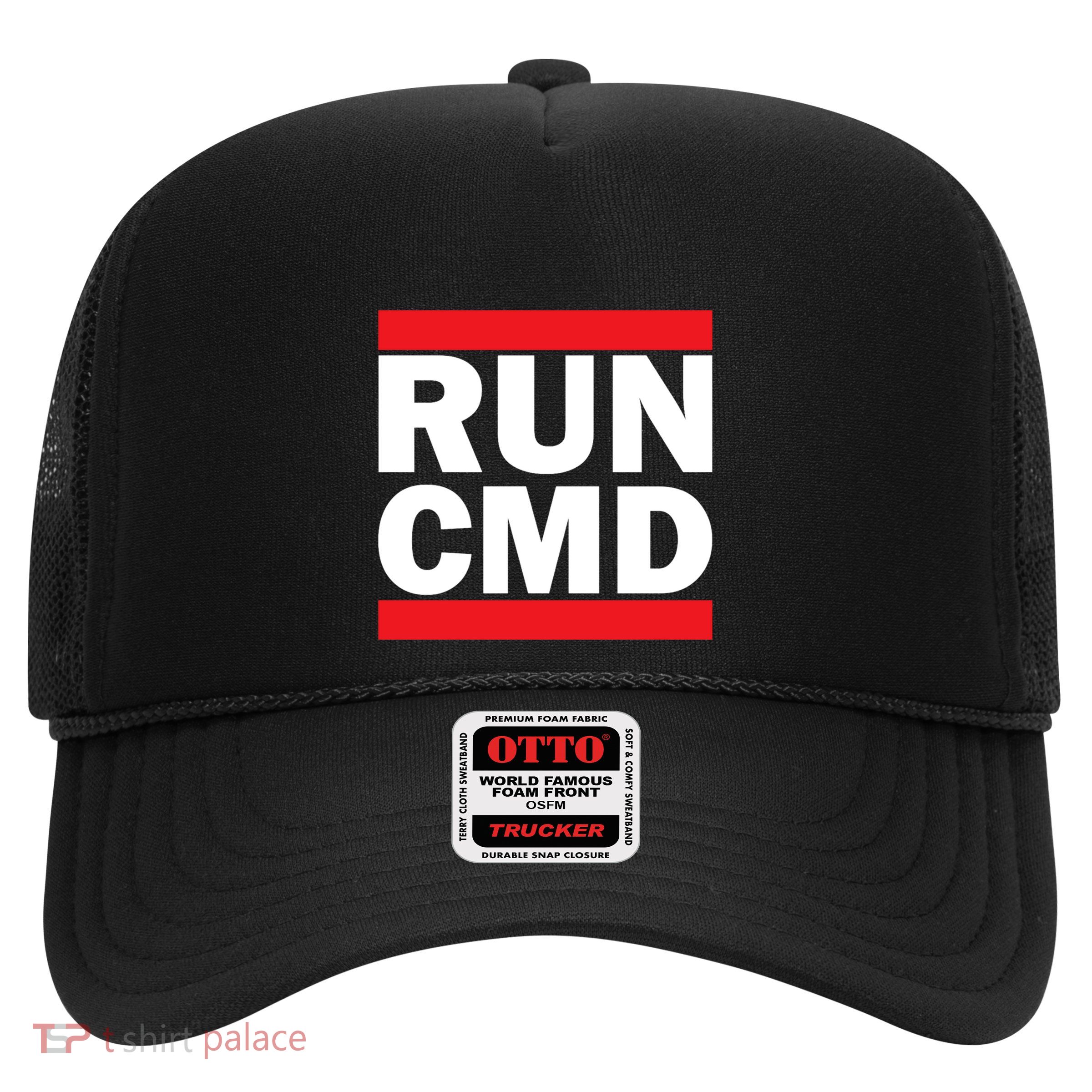 Run Cmd Trucker Hat