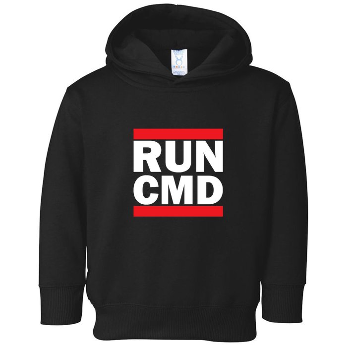 Run Cmd Toddler Hoodie