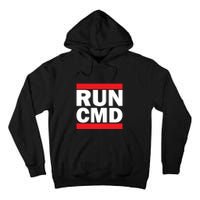 Run Cmd Tall Hoodie