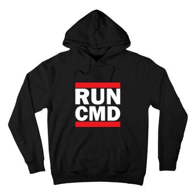 Run Cmd Tall Hoodie