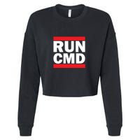 Run Cmd Cropped Pullover Crew