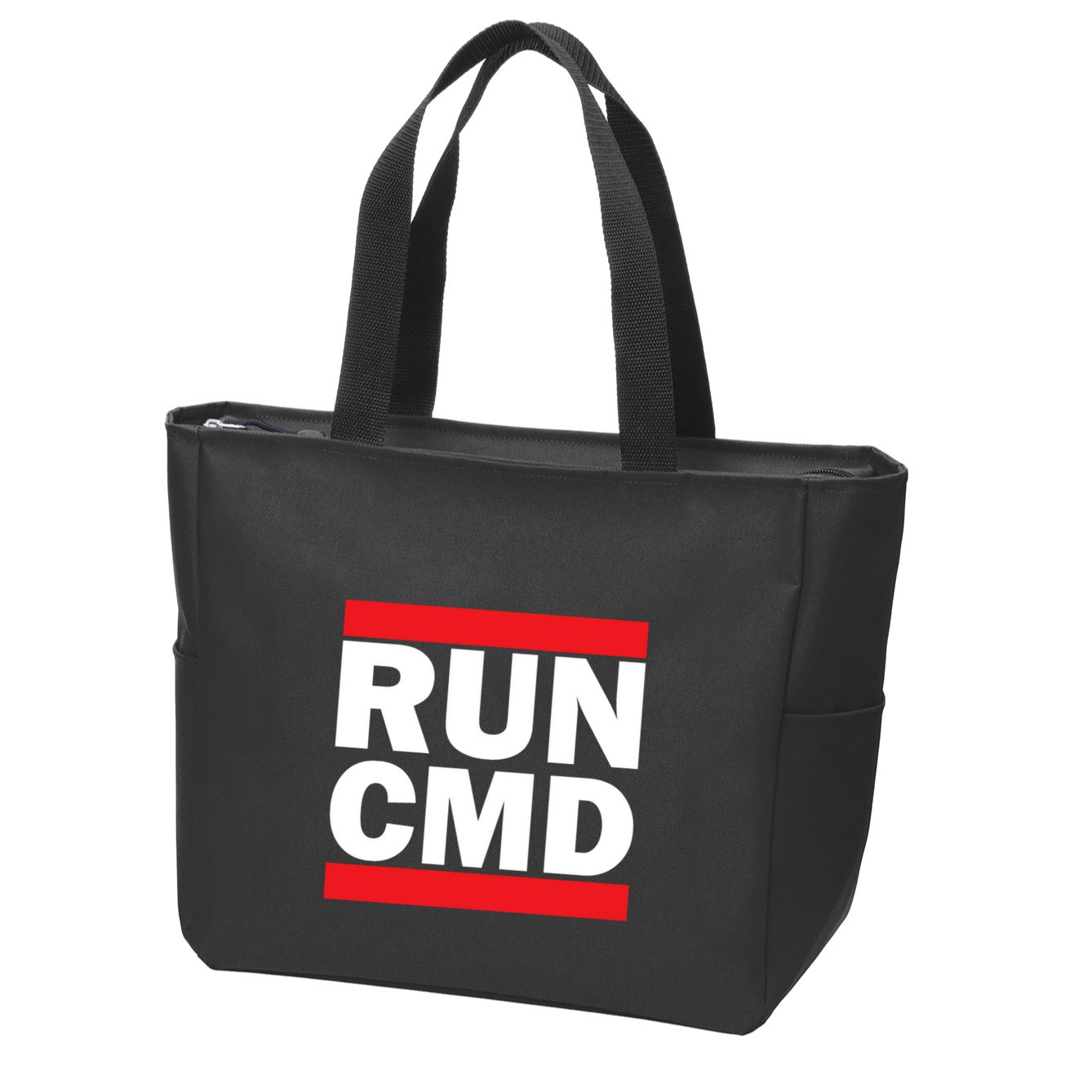 Run Cmd Zip Tote Bag