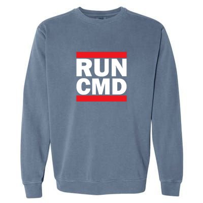 Run Cmd Garment-Dyed Sweatshirt