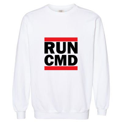 Run Cmd Garment-Dyed Sweatshirt