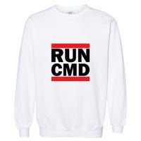 Run Cmd Garment-Dyed Sweatshirt