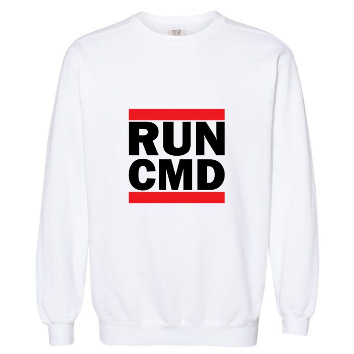 Run Cmd Garment-Dyed Sweatshirt