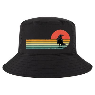 Raven Crow Retro Style Animal Bird Lover Bird Watcher Cool Comfort Performance Bucket Hat