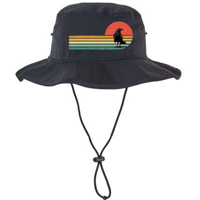 Raven Crow Retro Style Animal Bird Lover Bird Watcher Legacy Cool Fit Booney Bucket Hat