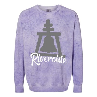 Riverside California Raincross Pride Colorblast Crewneck Sweatshirt