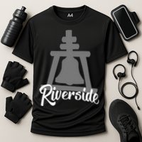 Riverside California Raincross Pride Cooling Performance Crew T-Shirt