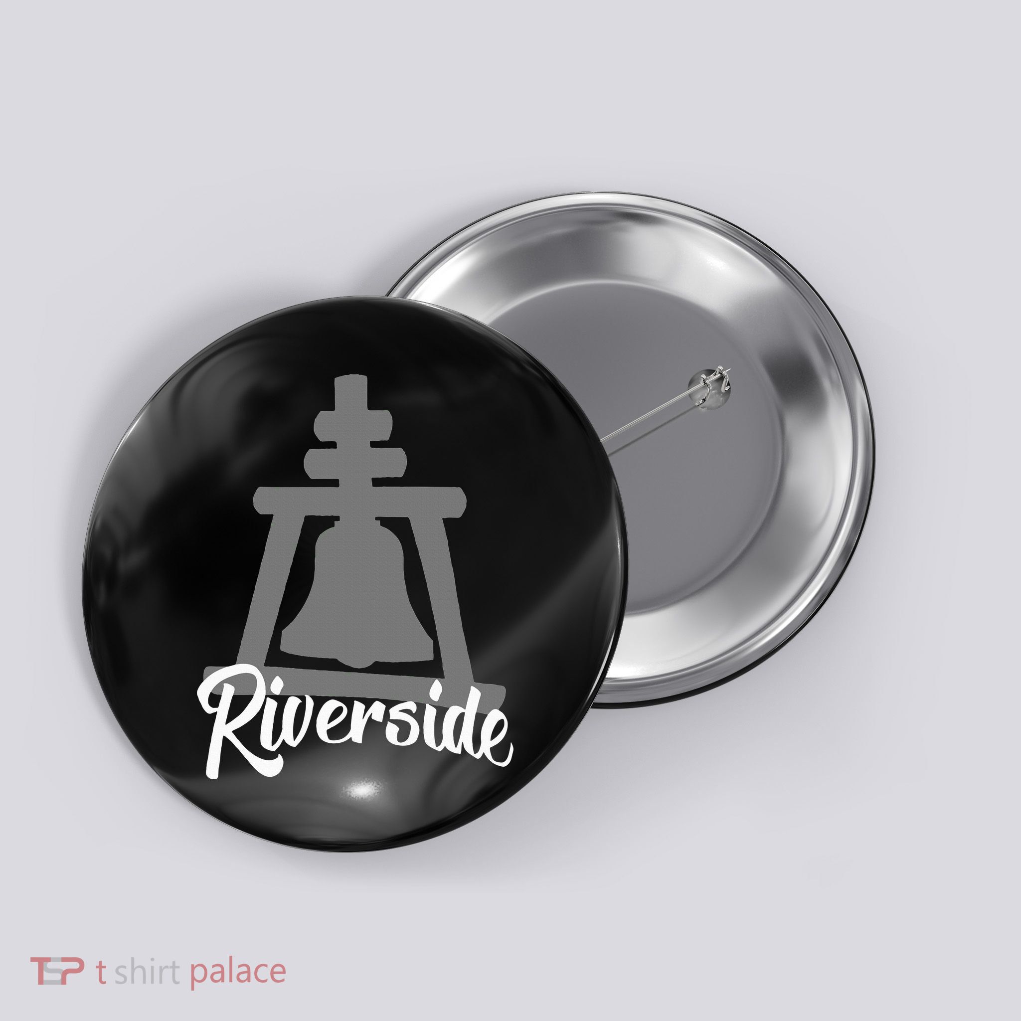 Riverside California Raincross Pride Button
