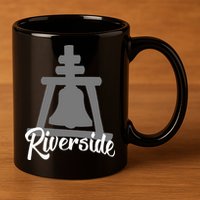Riverside California Raincross Pride 11oz C Handle Ceramic Mug