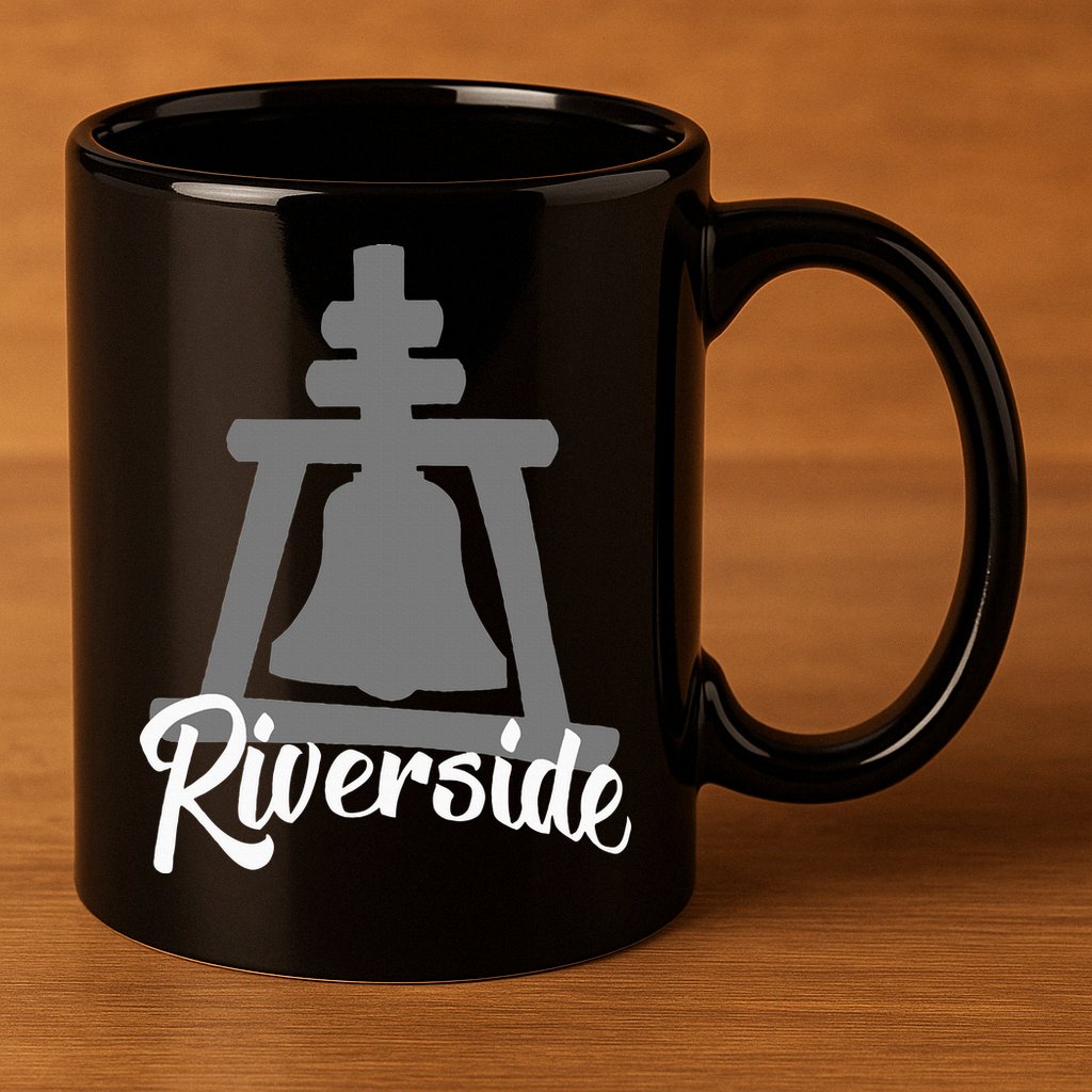 Riverside California Raincross Pride 11oz C Handle Ceramic Mug