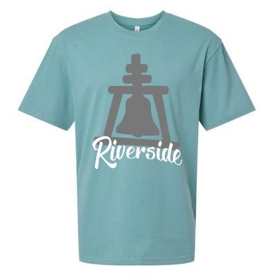 Riverside California Raincross Pride Sueded Cloud Jersey T-Shirt