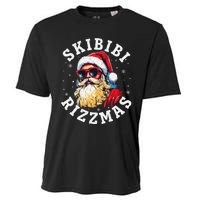 Rizzmas Christmas Rizz Santa Claus Charisma Gift Cooling Performance Crew T-Shirt